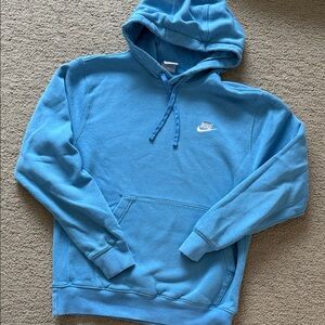 Nike Men's Vibrant Blue Hoodie